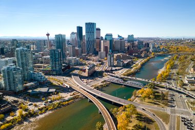 Calgary-arial-view